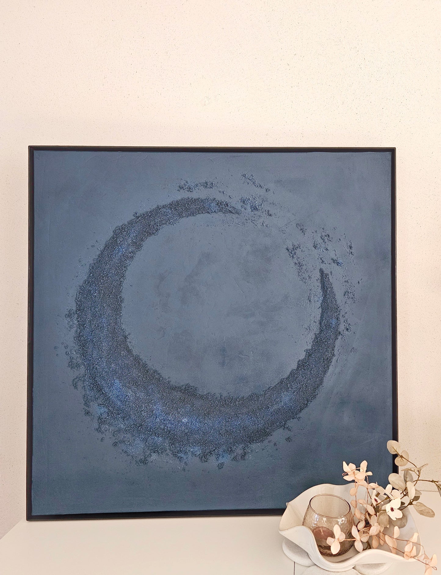 "Moon #2" 80 x 80 cm