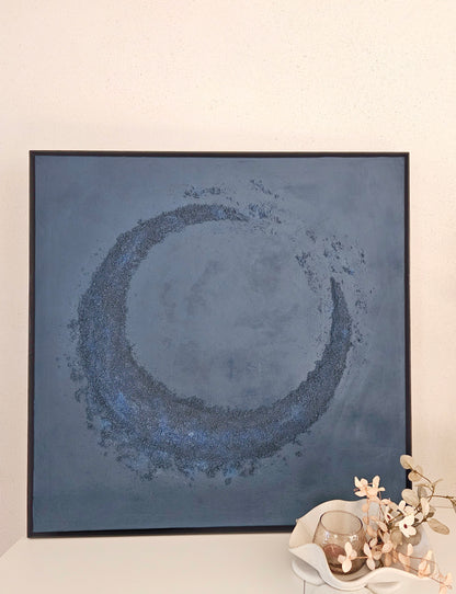 "Moon #2" 80 x 80 cm