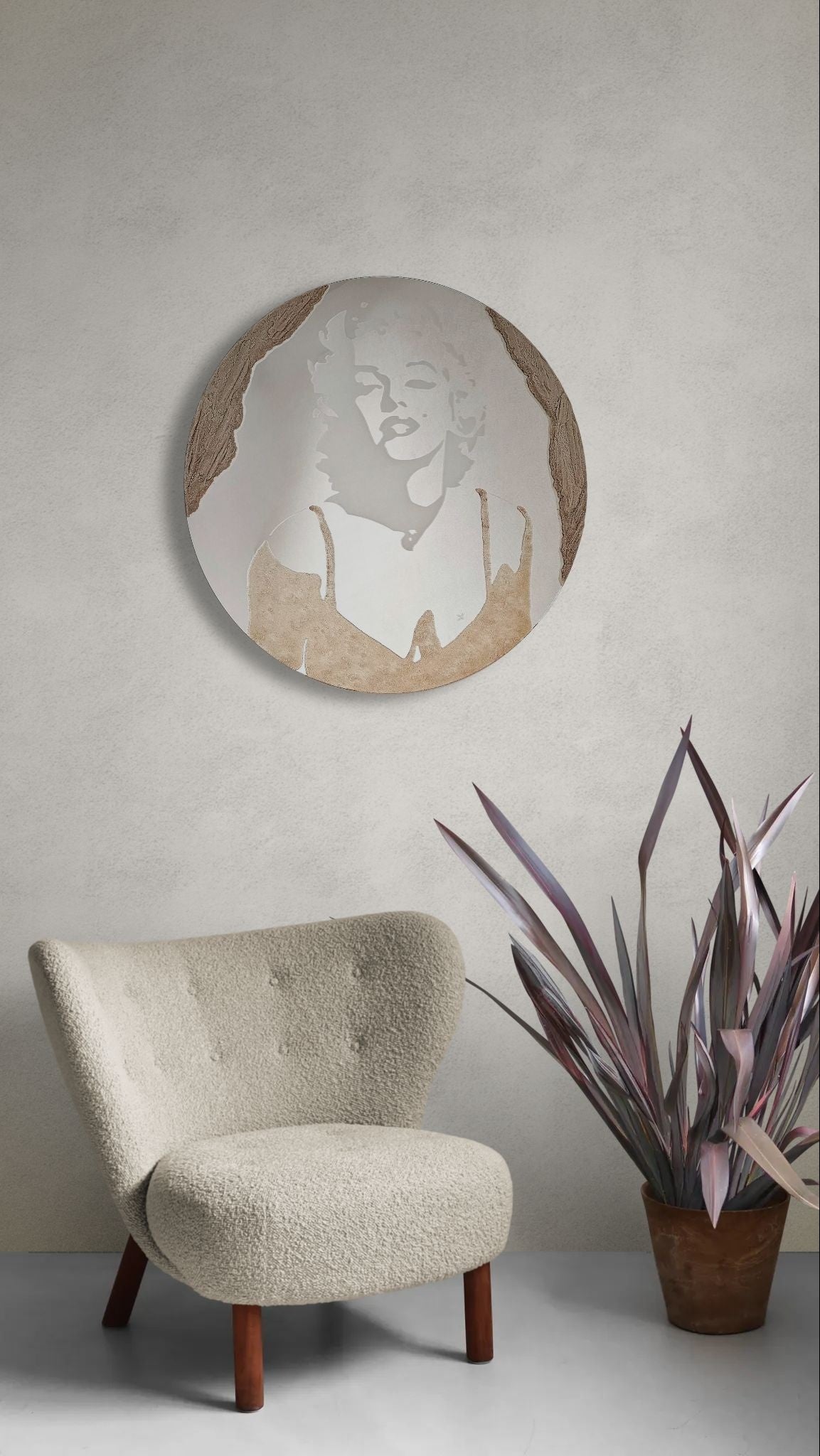 LUNA MONROE - Ø 80 cm